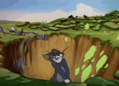 Tom And Jerry Golf GIF