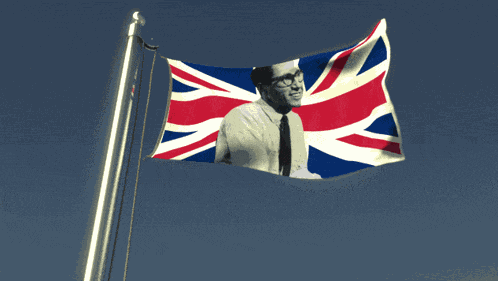 Tom Lehrer Union Jack GIF