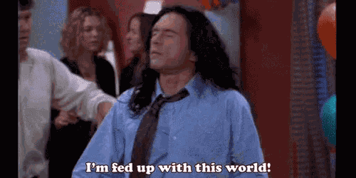 Tommy Wiseau Fed Up GIF