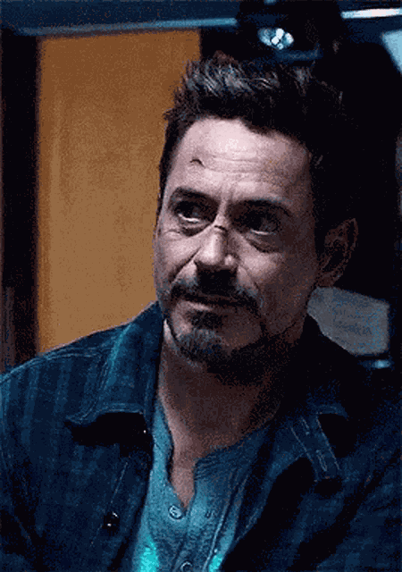 Tony Stark Robert Downey Jr GIF
