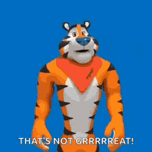 Tony The Tiger Shrug GIF