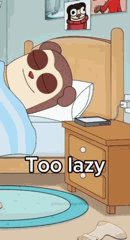 Too Lazy Twiddlefinger GIF