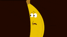 Top Banana Funny Face GIF