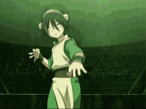 Toph Fight GIF
