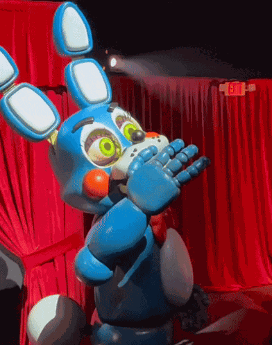 Toy Bonnie Blow Kiss GIF