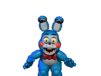 Toy Bonnie Jumpscare Sticker