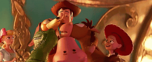 Toy Story Group Hug GIF