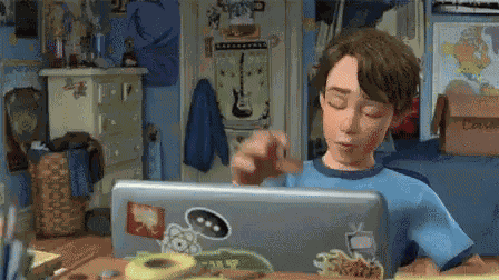 Toy Story Log Off GIF