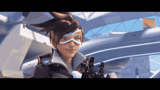 Tracer Bye GIF