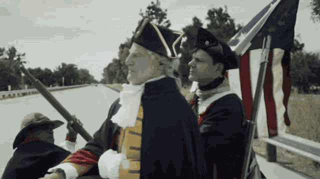 Traffic American Flag GIF