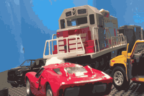 Train Train Crash GIF