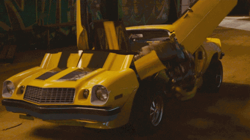 Transform Bumblebee GIF