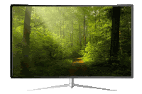 Transparent Nature Computer Screen Sticker