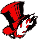 Transparent Top Hat Persona Sticker