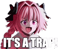 Trap Anime Sticker