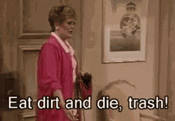 Trash Golden Girls GIF