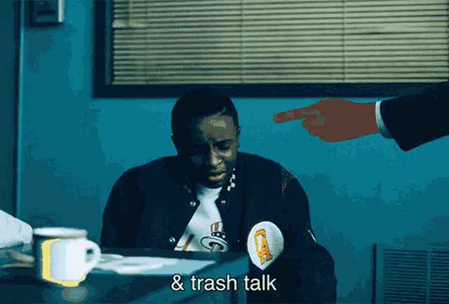 Trash Talk Its Rucka GIF