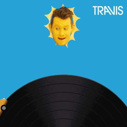 Travis Fran Healy GIF