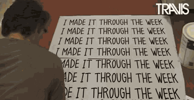 Travis Fran Healy GIF