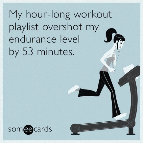 Treadmill Workout GIF