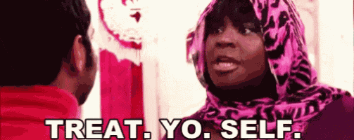 Treat Yo Self - Parks And Rec GIF