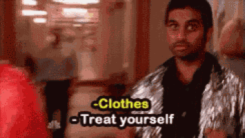Treat Yo Self Parks And Rec GIF