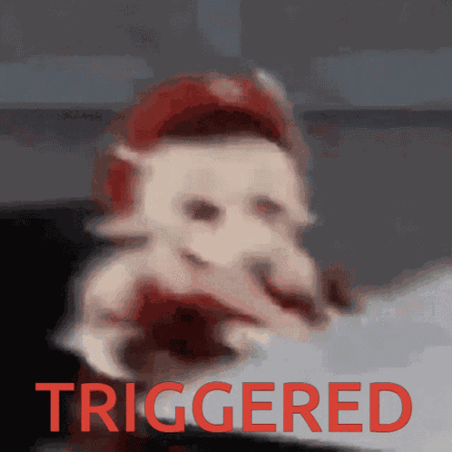 Triggered Anime GIF