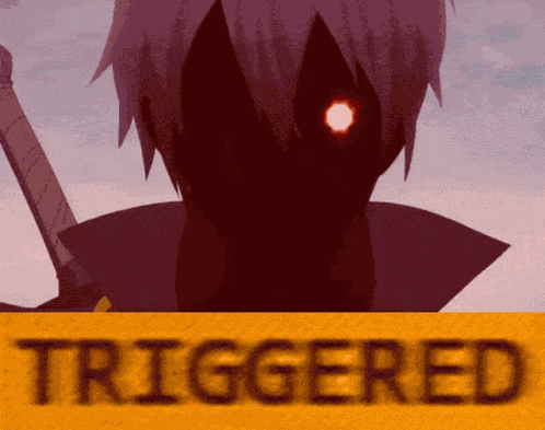 Triggered Anime GIF