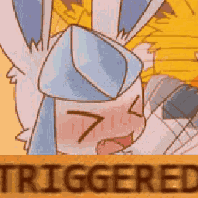 Triggered Eevee GIF
