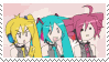 Triple Baka Miku Sticker