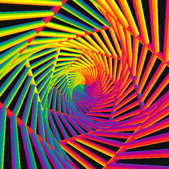 Trippy Colorful GIF