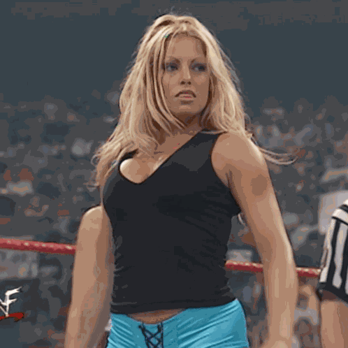 Trish Stratus Raw GIF