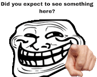 Troll Face Meme Sticker