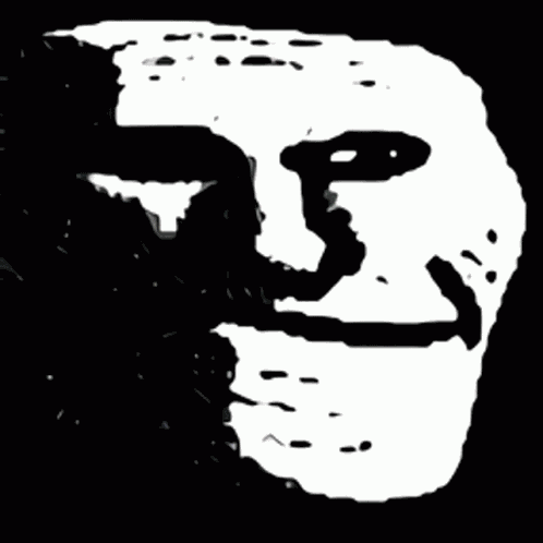 Troll Face Smiley Face GIF