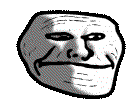 Troll Troll Face Sticker