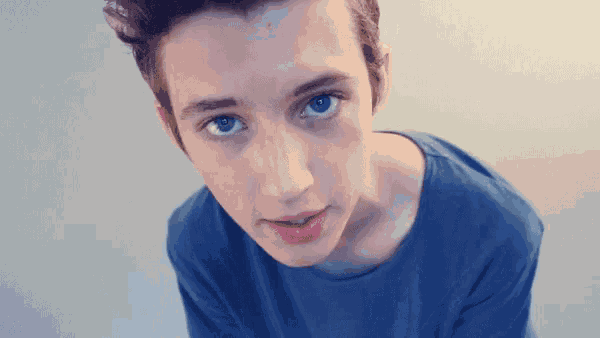 Troye Sivan Wink GIF