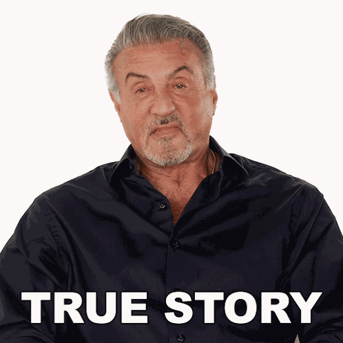 True Story Sylvester Stallone GIF