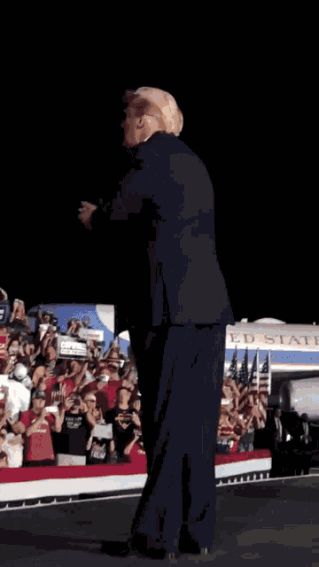 Trump Dancing Trump GIF