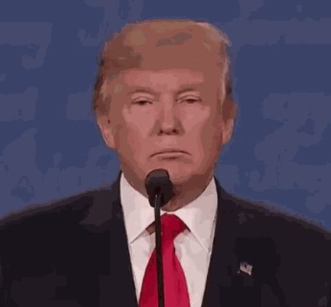 Trump Nodding GIF