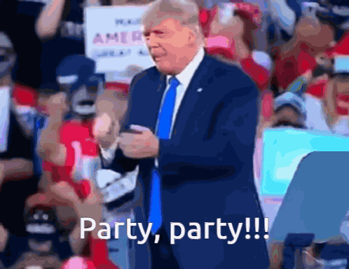 Trump Party GIF