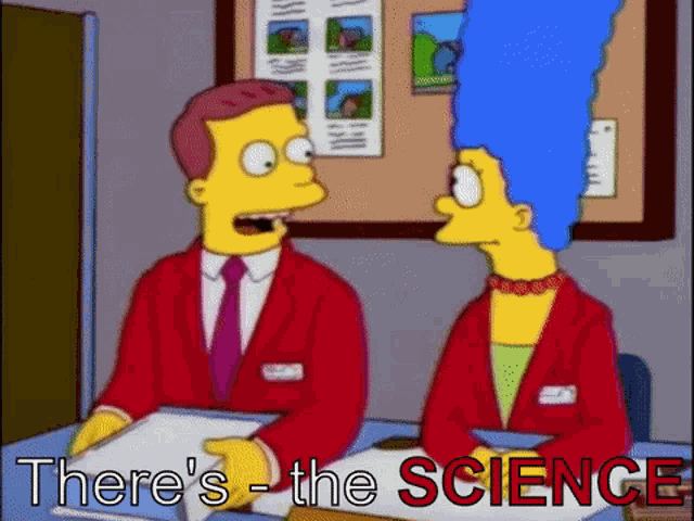 Trust The Science Marge GIF