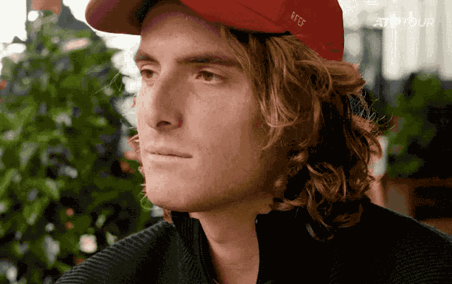 Tsitsipas Smiles GIF