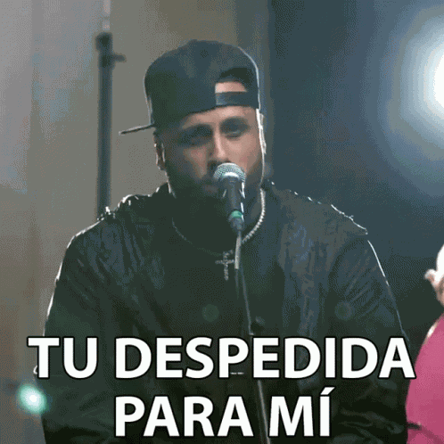 Tu Despedida Para Mi Fue Dura Nicky Jam GIF