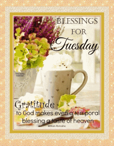 Tuesday Blessings GIF