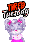 Tuesday Happy Tuesday Sticker