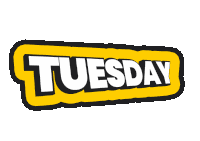 Tuesday Tuesday Blessings Sticker