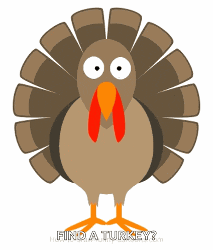 Turkey Blink GIF