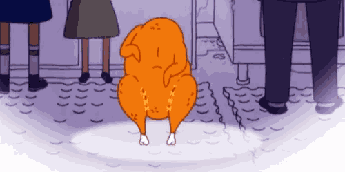 Turkey Dance Happy Thanksgiving GIF
