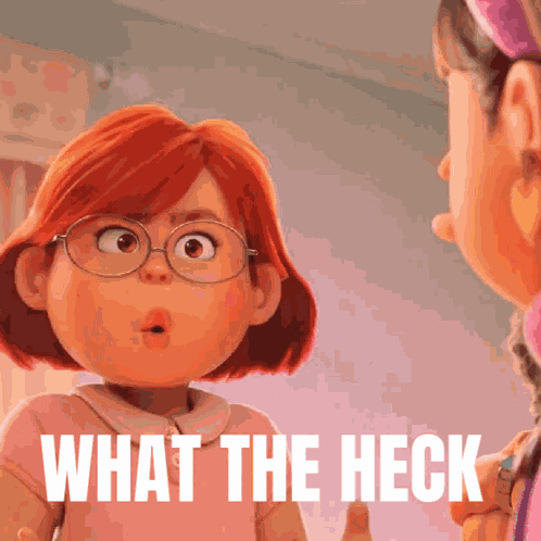 Turning Red What The Heck GIF