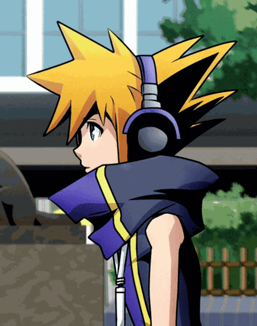 Twewy Anime Talking GIF